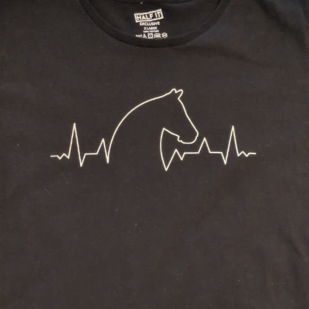 Horse Heartbeat T Shirt